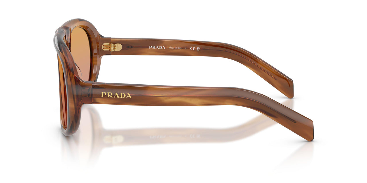 25O04N - STRIPED ROSEWOOD - ORANGE/DARK PINK