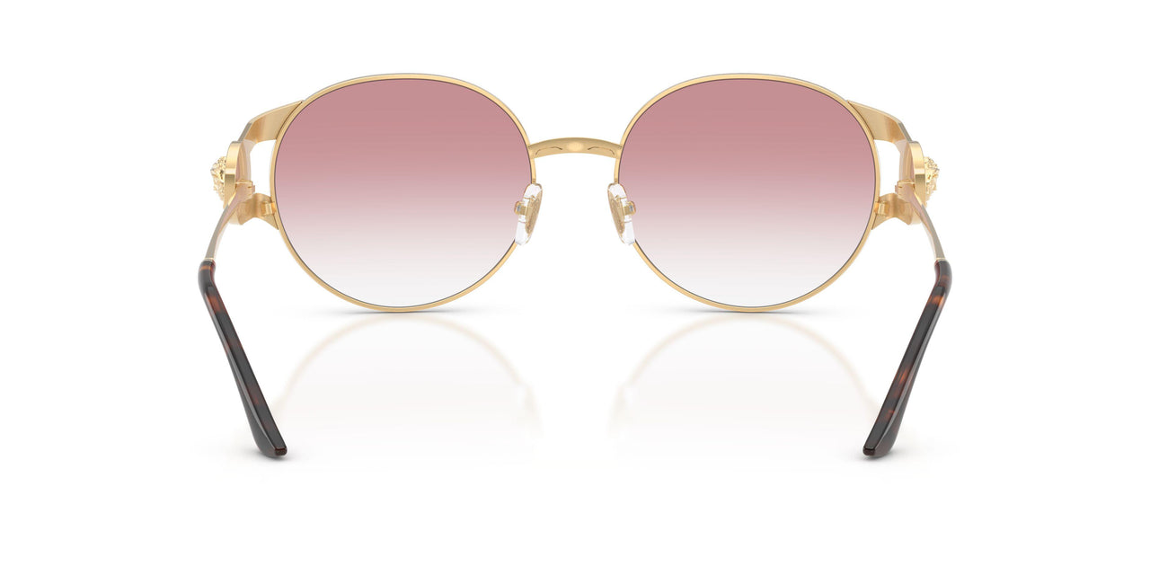 15253B - Gold - Clear Gradient Pink