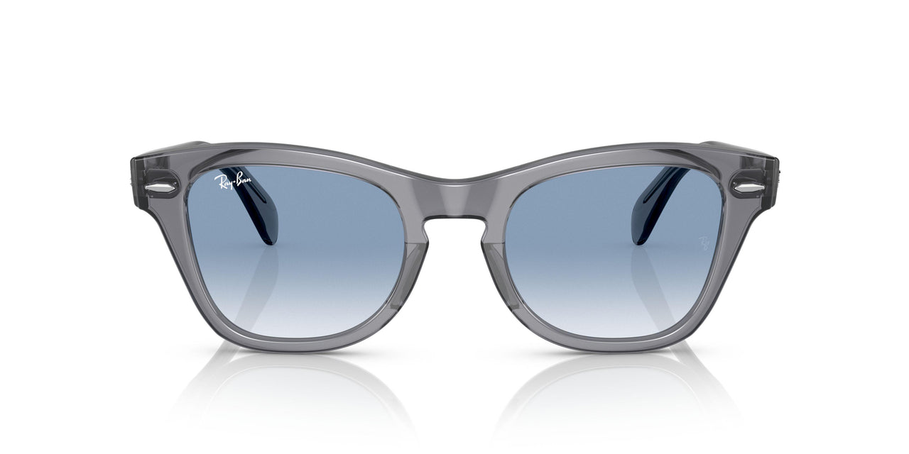 66413F - Grey - Clear Gradient Blue
