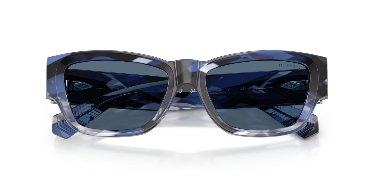 846380 - Geometric Navy Havana - Dark Blue
