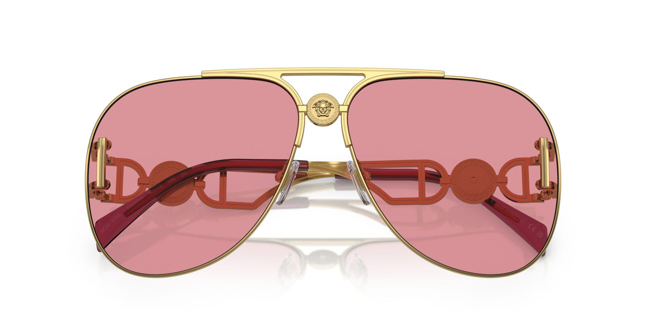 1002A4 - Gold - Pink Mirror Internal Silver