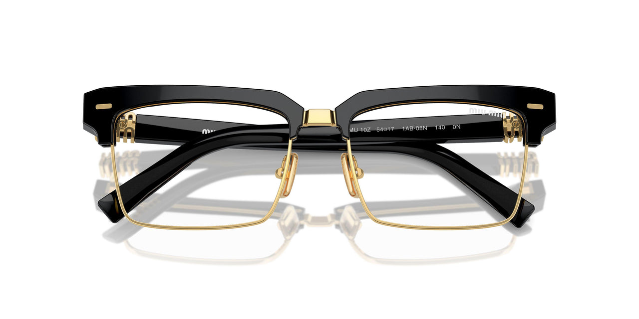 1AB08N - Black - Clear Blue Light Filter