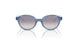 28387B - Blue - Clear Grad Lt Blue Mirr Silver