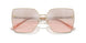 12527E - Gold - Light Pink Mirror Gradient Silver