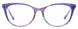 80 - Purple Marbled & Periwinkle