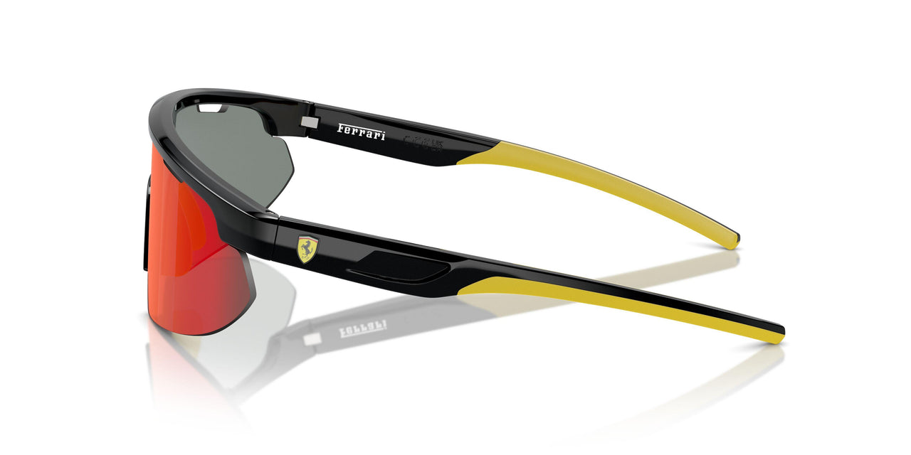 501/6Q - Black - Red Gold Mirror