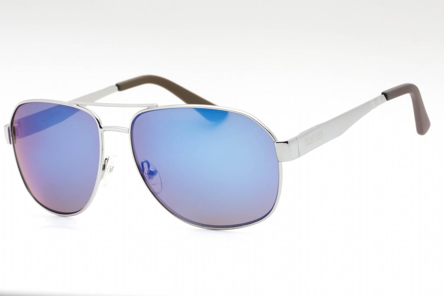 Kenneth Cole Reaction 60 mm Shiny Light Nickeltin Sunglasses