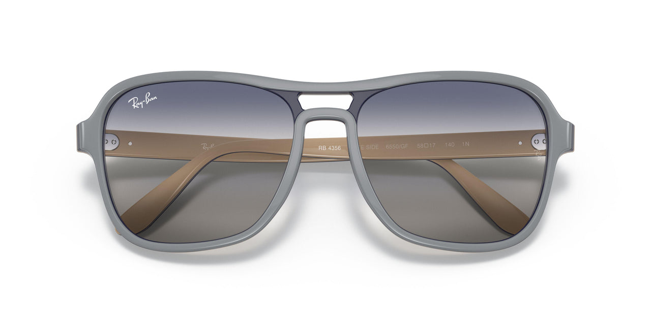 6550GF - Grey - Clear Gradient Blue