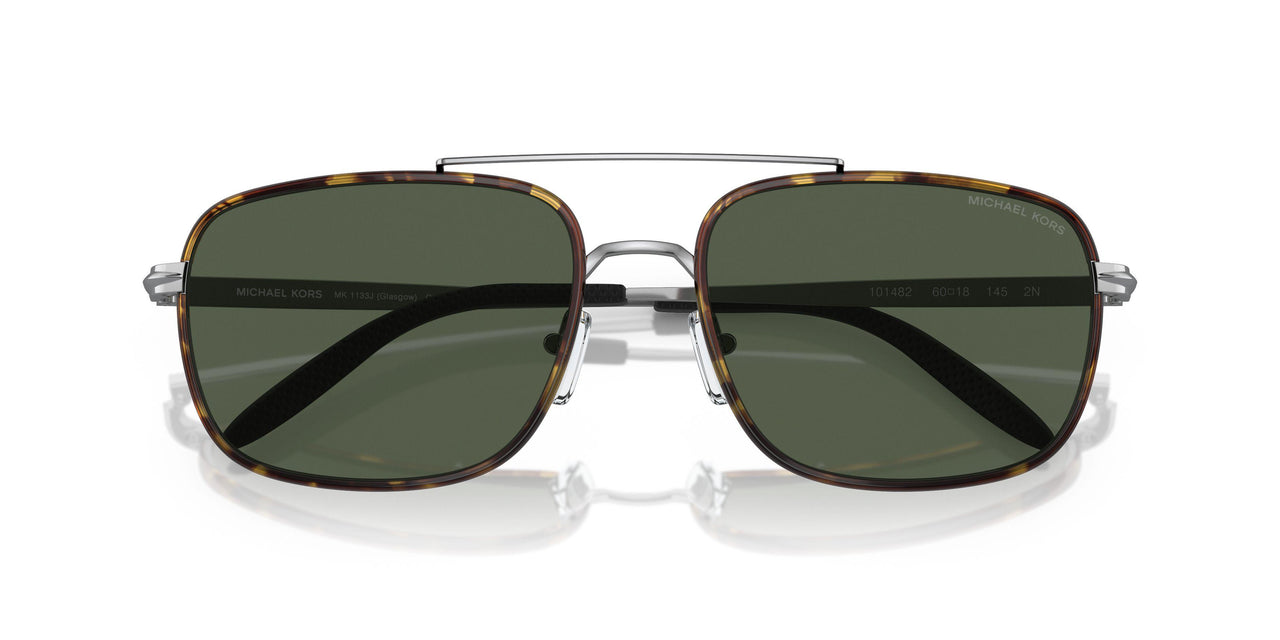 101482 - Silver - Green Solid