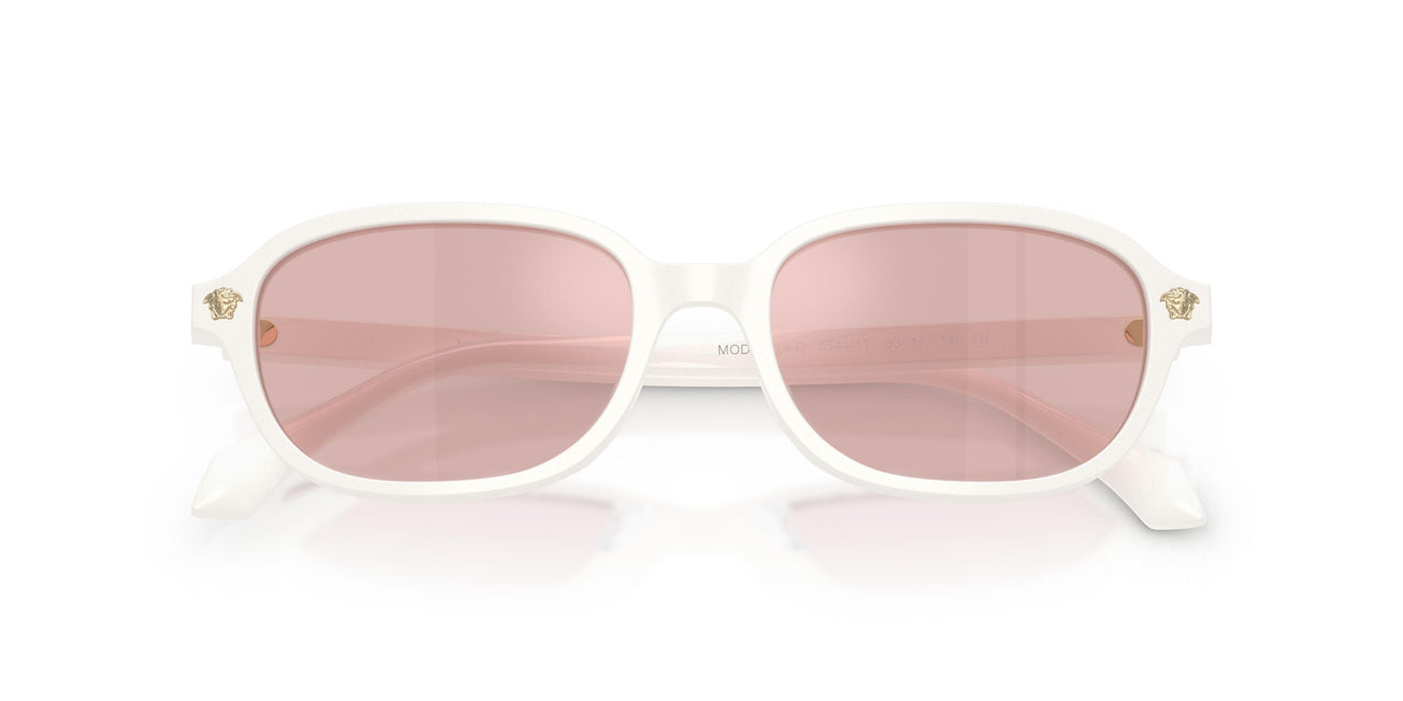 55441T - White - Pink Mirror Gold