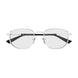 001 - Silver/Black - Transparent