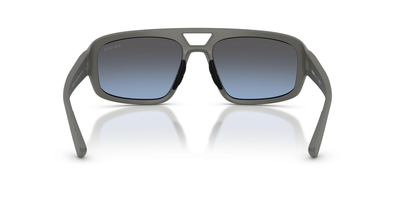 16X11A - Grey - Light Blue Mirror Silver Grad