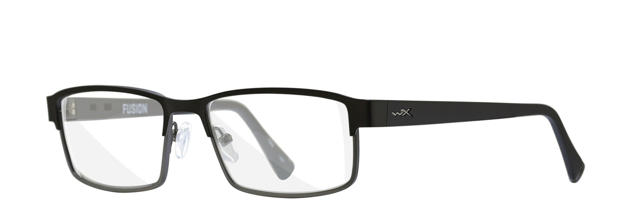 WSFSN01 - Matte Black / Dark Gunmetal Frame - Clear