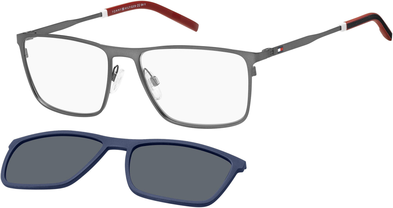 0R80-C3 - Semi Matte Dark Ruthenium - Blue Polarized