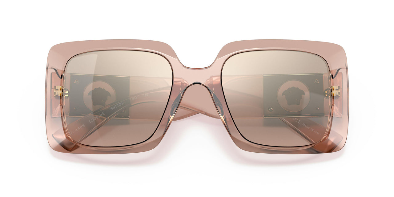 53394E - Pink - Brown Mirror Gradient Gold