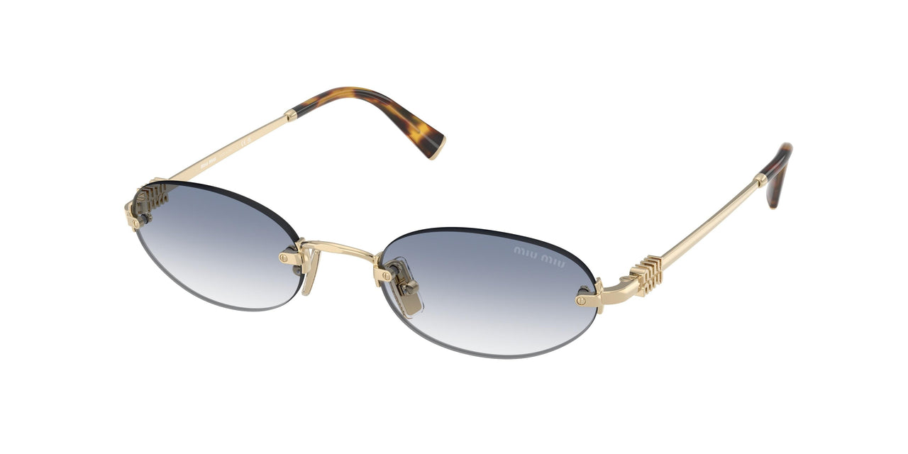 ZVN80O - Gold - Clear Gradient Light Blue