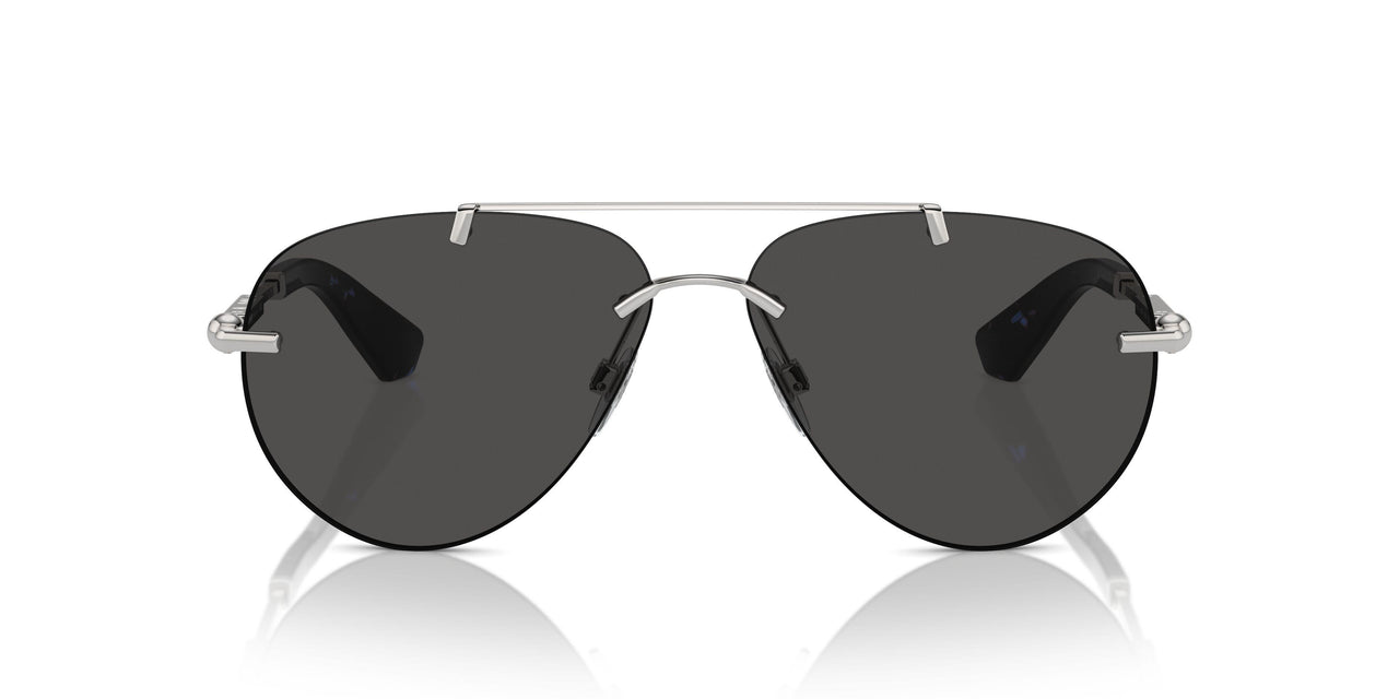 100587 - Silver - Dark Grey