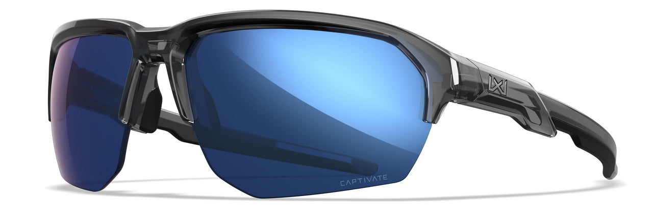 CHJKL09 Captivate Polarized Blue Mirror / Gloss Crystal Grey