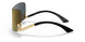 10025A - Clear - Dark Grey Mirror Gold
