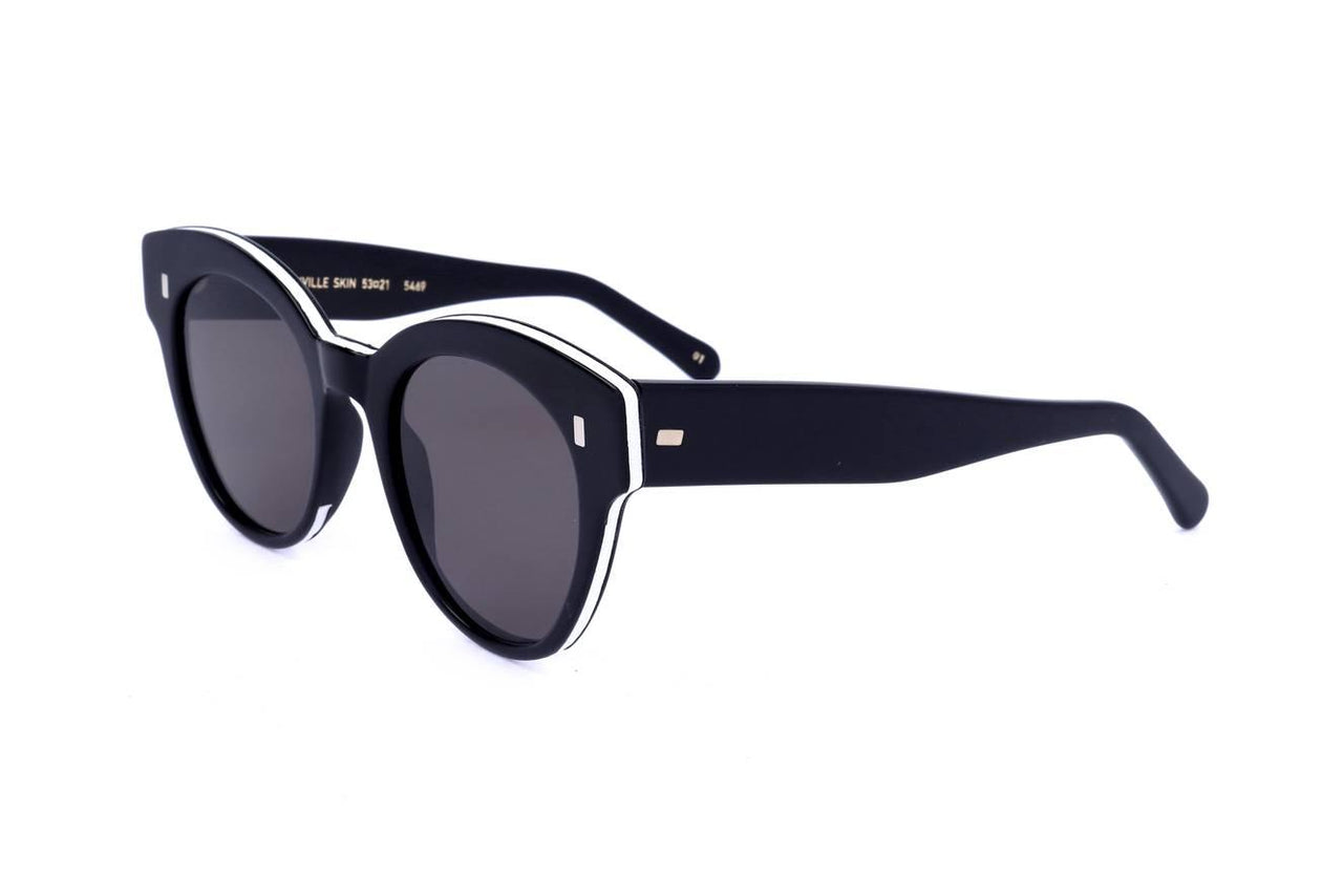 01 - BLACK WHITE LEATHER