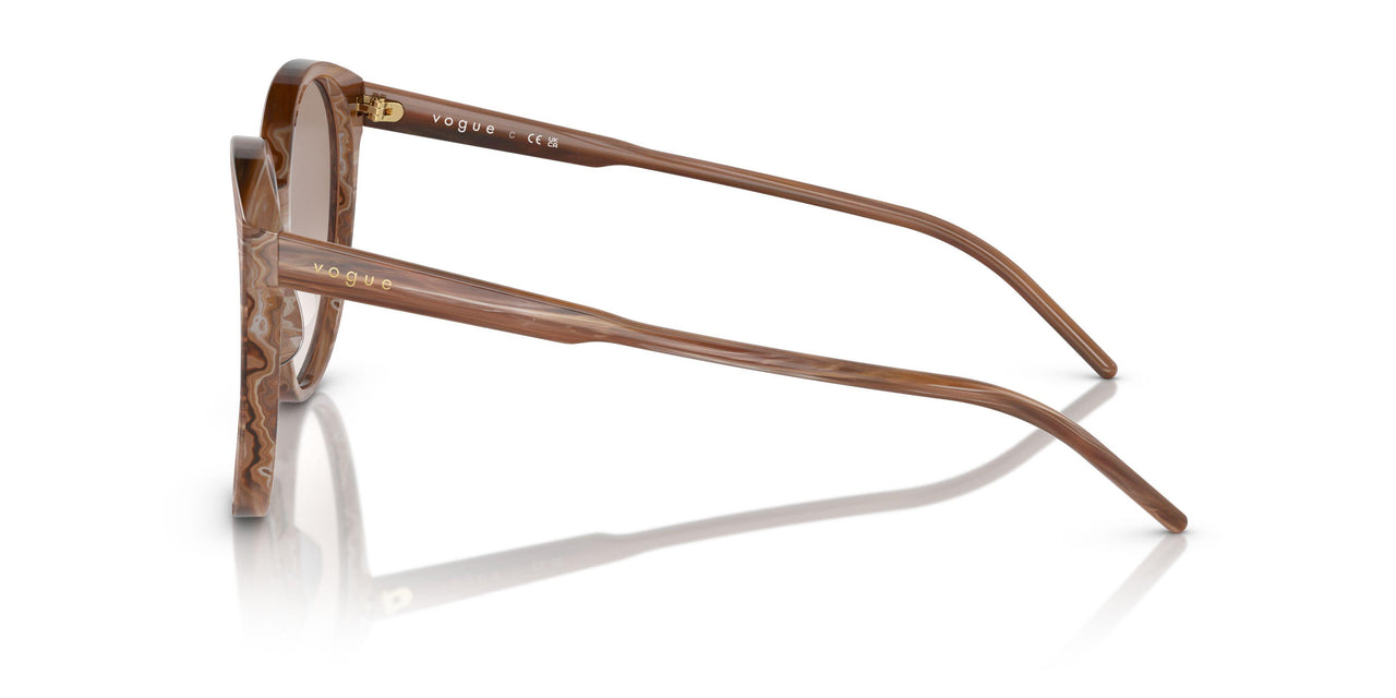 307113 - Light Brown - Clear Gradient Brown