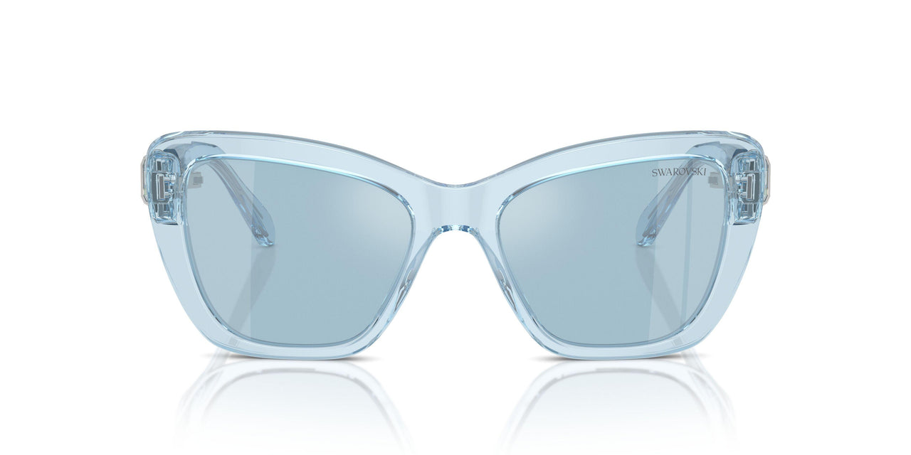 10491N - Blue - Light Blue Mirror Silver