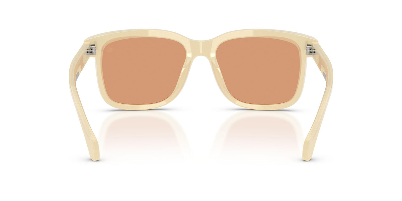 3035/7 - White - Solid Warm Brown