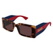 002 - Havana/Blue - Red