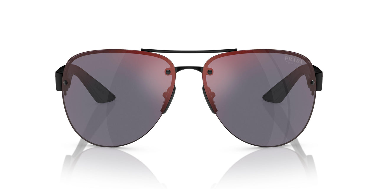 1BO10A - Black - Dark Grey Mirror