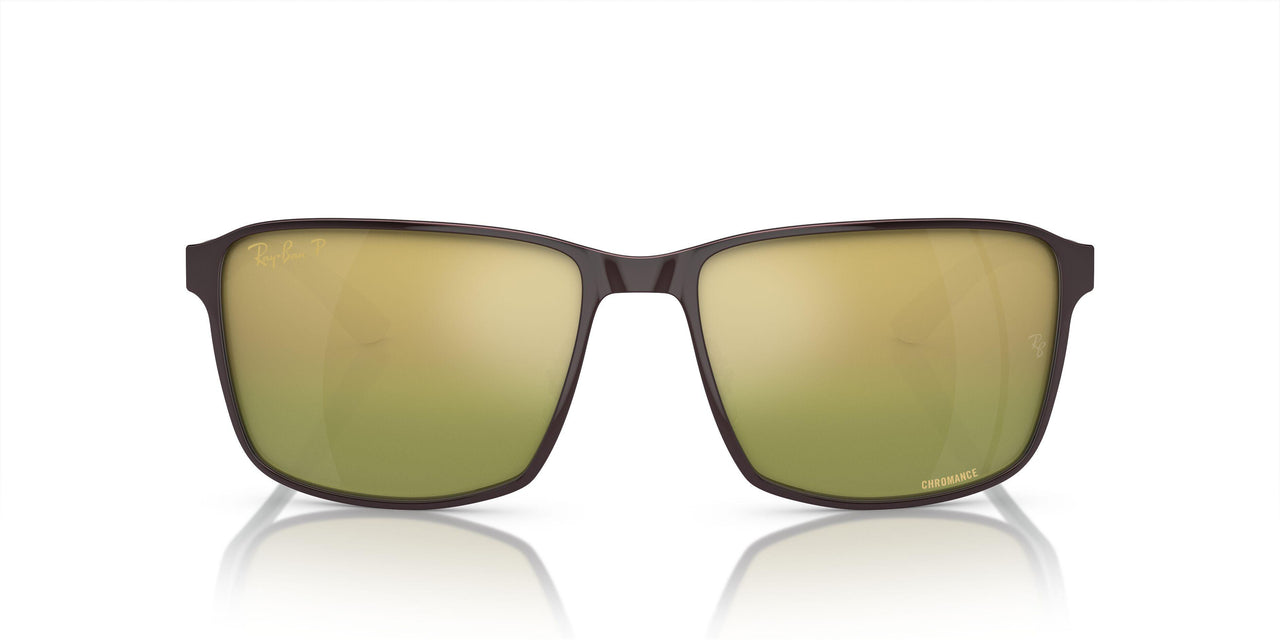 188/6O - Brown - Green/gold