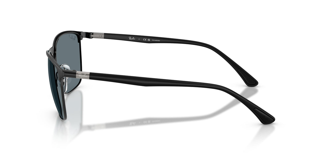 186/3R - Black - Dark Blue Polarized