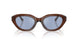 63531U - Brown - Light Blue Mirror Silver