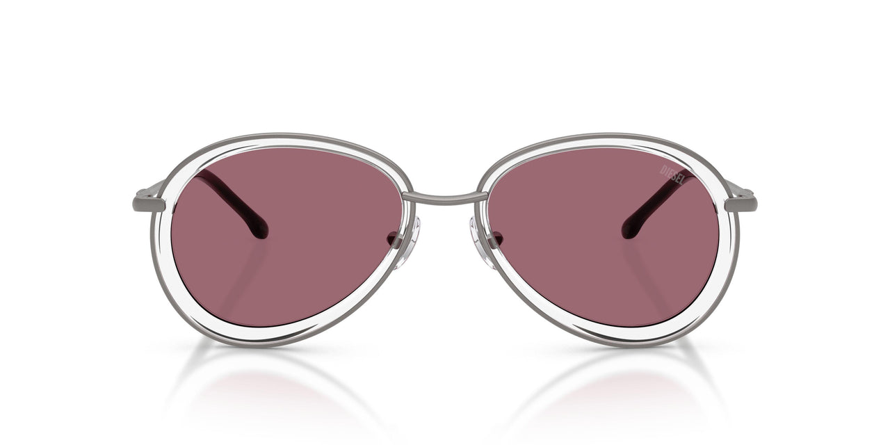 1009B5 - Grey - Mirror Red