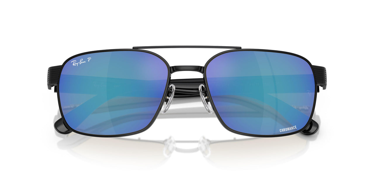 002/4L - Black - Polar Grey Mirror Blue