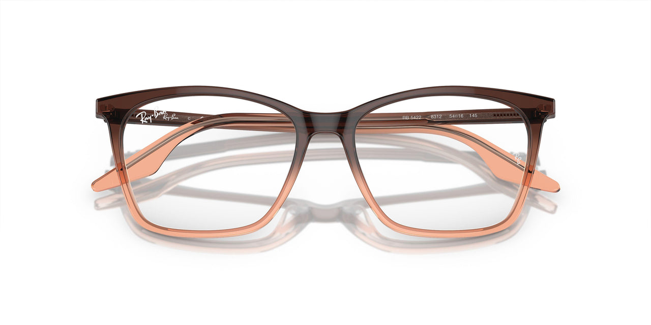 8312 - Brown & Orange - Clear