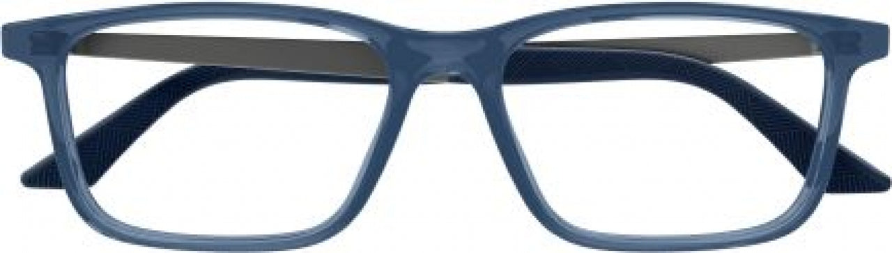 003 - Blue/Gunmetal - Transparent