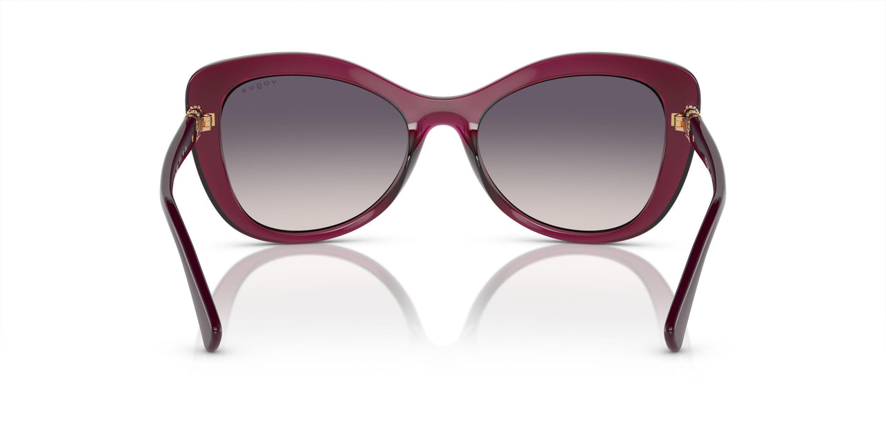 298936 - Red - Pink Gradient Dark Grey