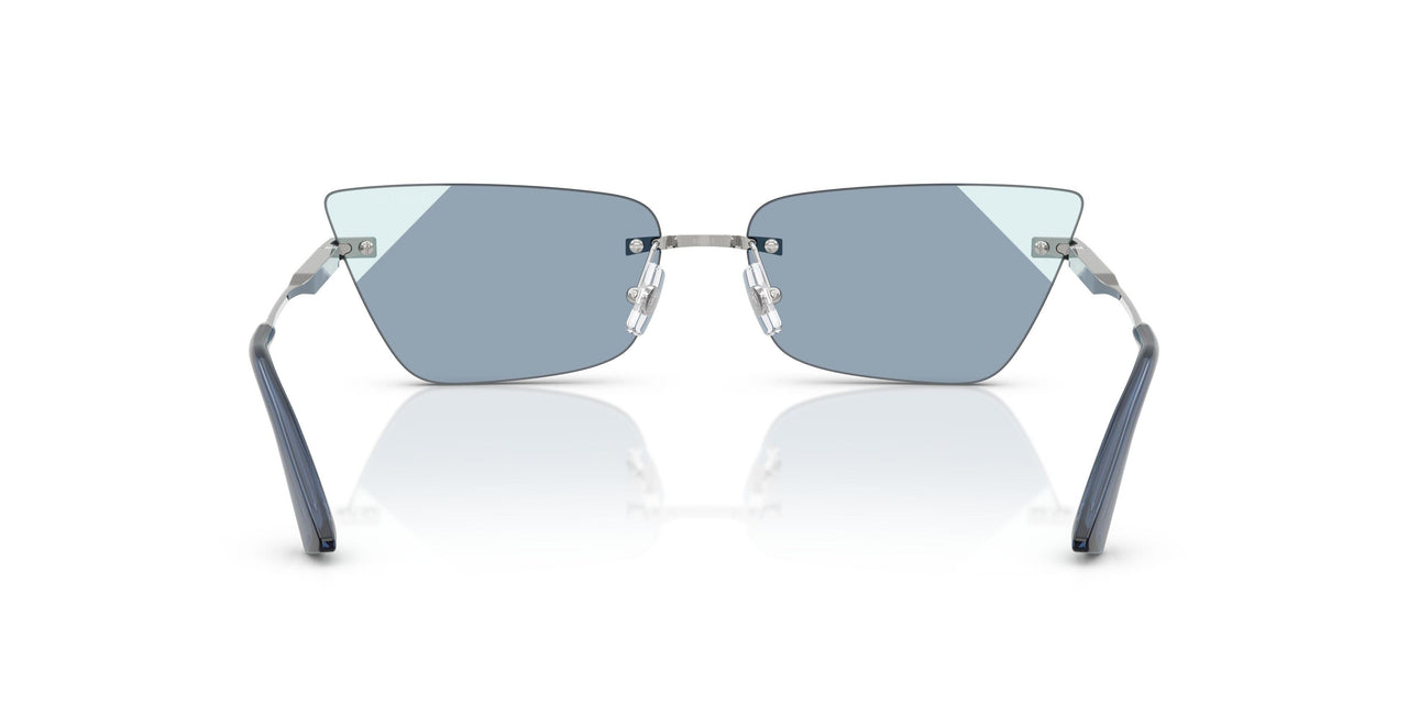 30024S - Silver - Azure Gradient Blue