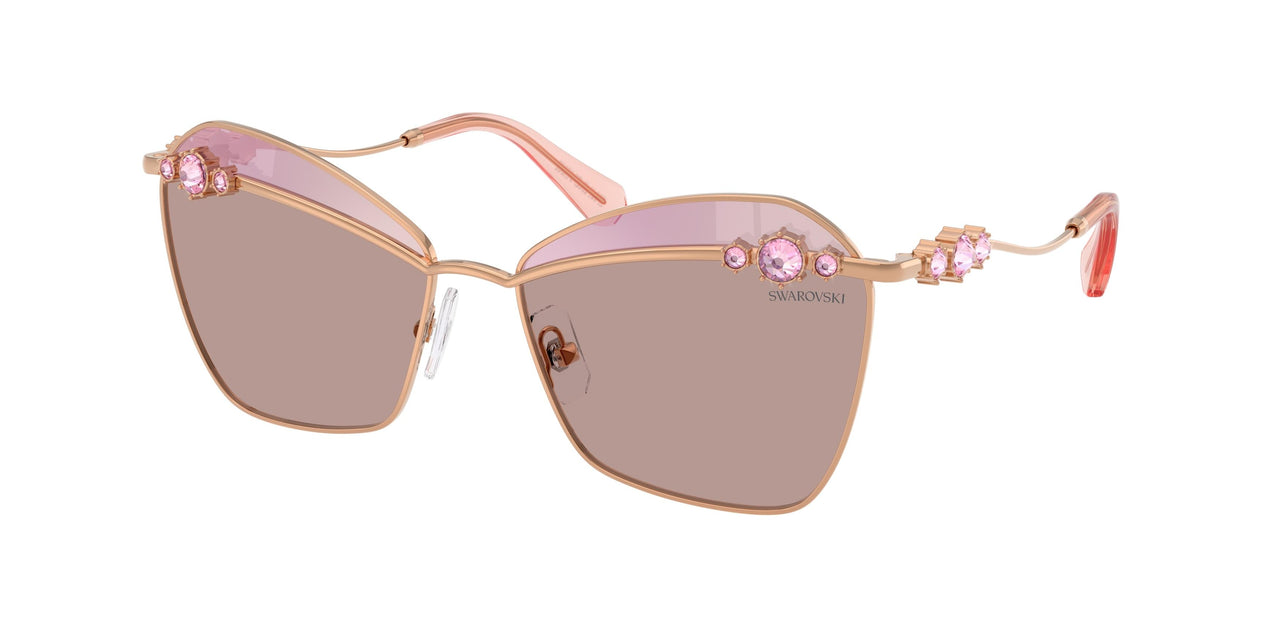 401461 - Gold - Purple Brown Tampo Swarovski Pink