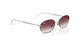 003/8H - Silver - Clear Gradient Dark Violet