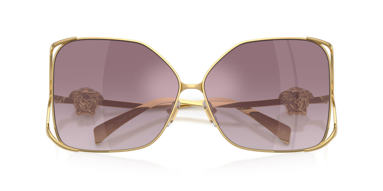 10026X - Gold - Gradient Violet Mirror Silver