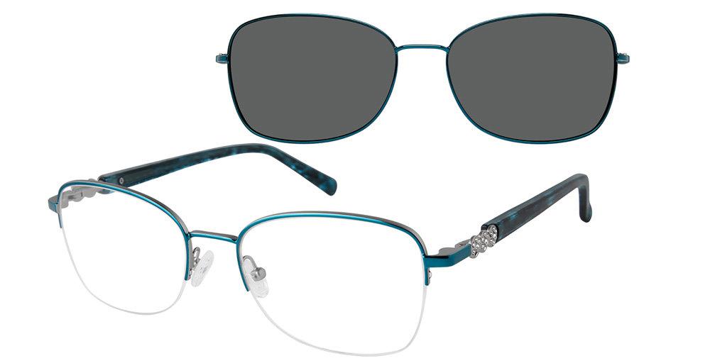 Revolution REV-DAUPHNE-w/Clip Eyeglasses