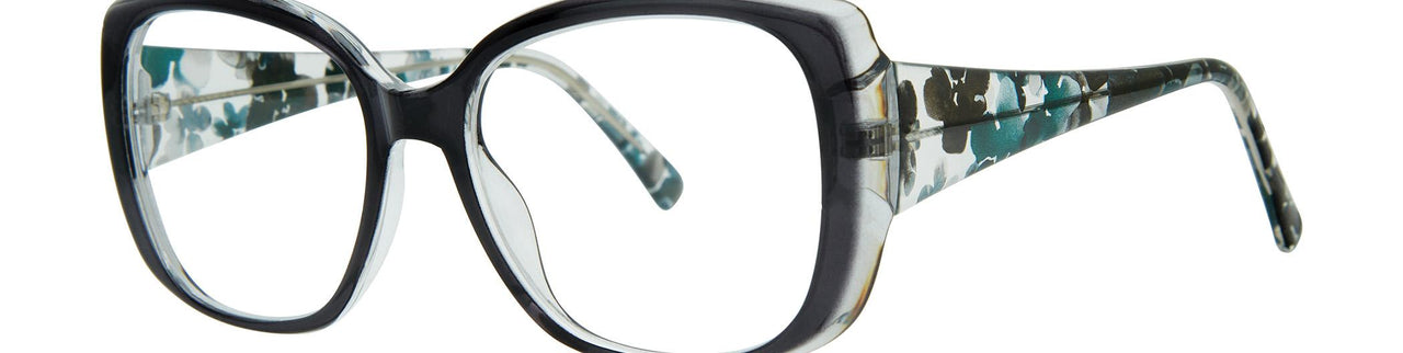 BLCKTLCRSTL - Black/Teal crystal
