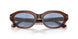 63531U - Brown - Light Blue Mirror Silver