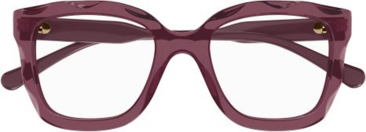 003 - Burgundy/Pink - Transparent