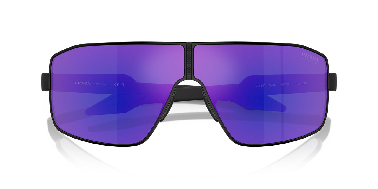 1BO05U - Black - Dark Blue Mirror Violet
