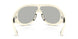 50028V - White - Clear Mirror Silver