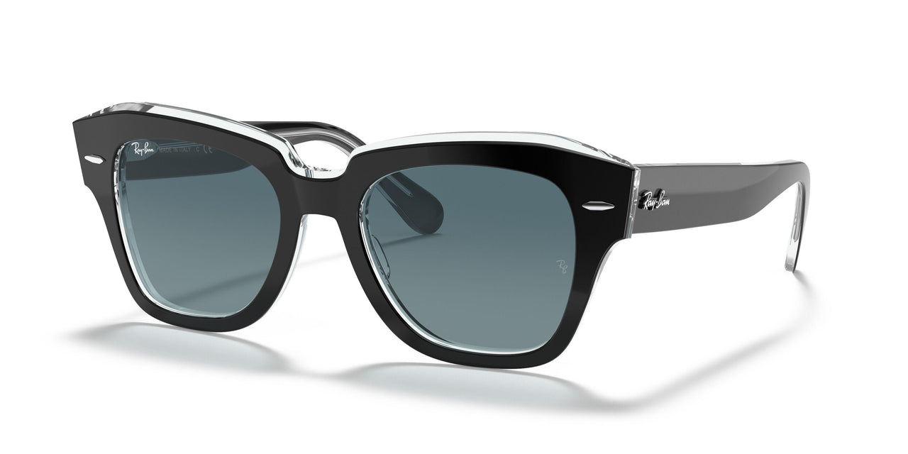 12943M - Black - Blue Gradient Grey