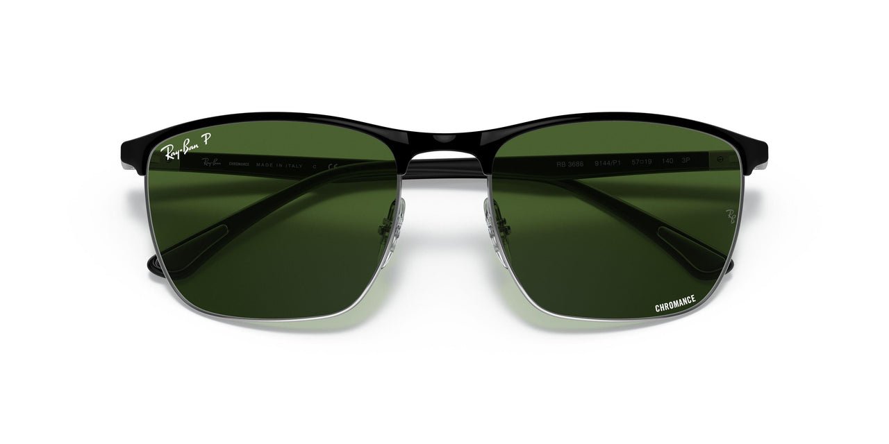 9144P1 - Black - Polar Dark Green
