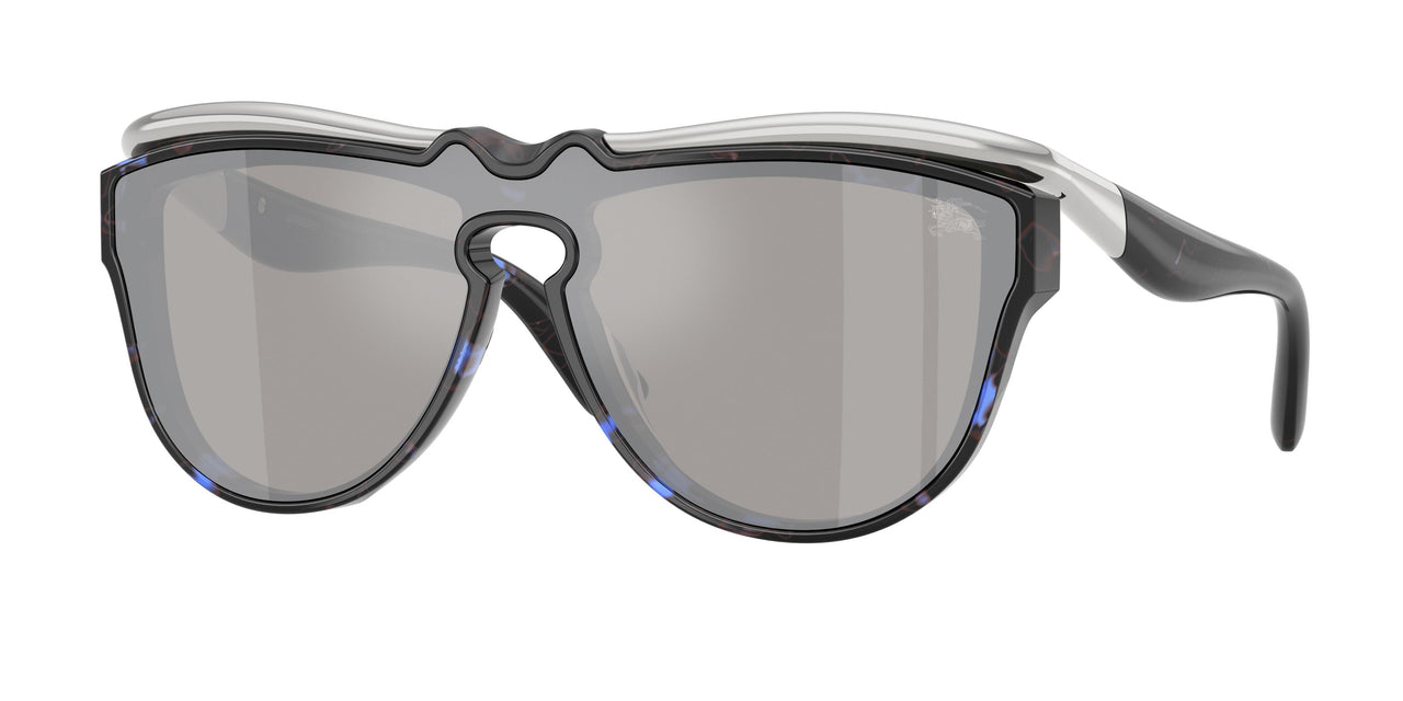 10056G - Blue - Light Grey Mirror Silver